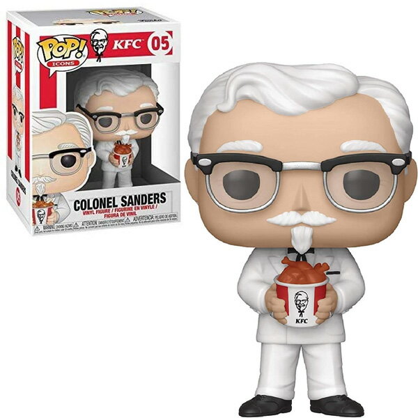 ファンコ カーネルサンダース フィギュア ■ Funko ケンタッキーフライドチキン カーネルおじさん トイ おもちゃ ポップ 箱付き 小物 雑貨のサムネイル