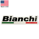 ステッカー ビアンキ Bianchi デカール 縦2.5cm×横10cm ■ 自転車 ロードバイク クロスバイク シール ビニール アメリカ製