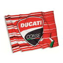 【カー フラッグ】ドゥカティ コルセ ロゴ フラッグ 91cm×152cm レッド【 DUCATI CORSE FLAG ガレージ インテリア 旗 オートバイ バイク 欧州車 】