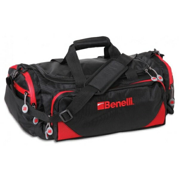 Benelli ベネリ ロゴ刺繍入り ウルトラ レンジバッグ ブラック 防水性 ■ ミリタリー サバゲー アウトドア 射撃ショルダーバッグ 大容量