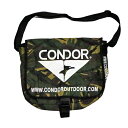 【コンドルアウトドア】CONDOR OUTDOOR ロゴ ショルダーバッグ カモ柄 【迷彩柄 雑貨 小物 ミリタリー 銃 ガン】(4)