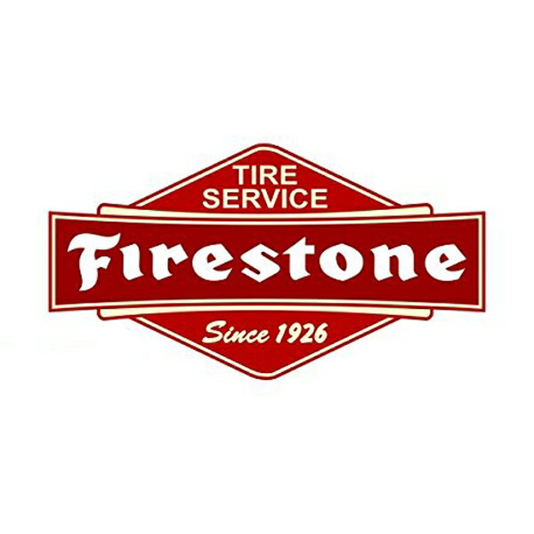 FIRESTONE ファイアストン ロゴ デカール 約10cm×約18.5cm