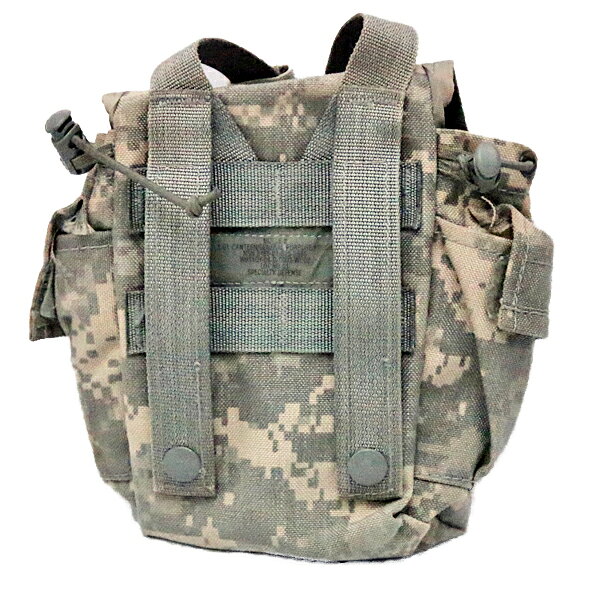 [米軍放出品] [実物] US ミリタリーポーチ MOLLE対応 デジタルカモ柄 From USA ■ ...