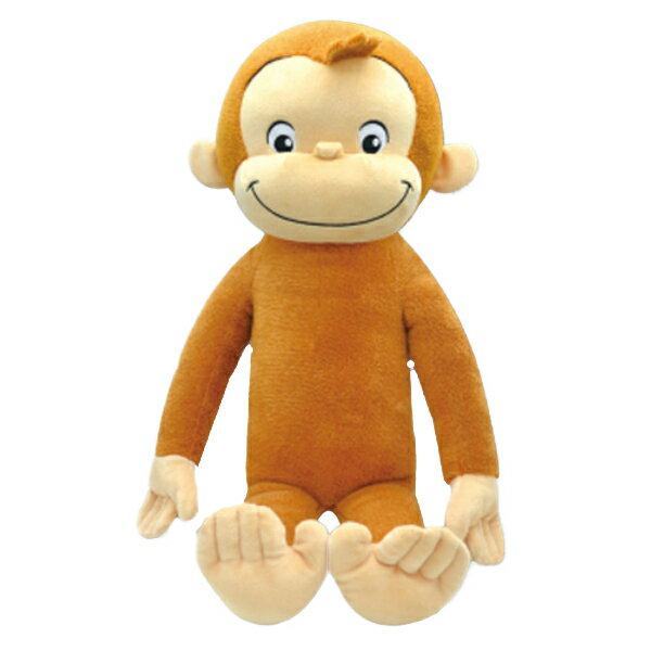 【ぬいぐるみ】おさるのジョージ 高さ46cm 【Curious George キュリアス ジョージ インテリア おもちゃ 雑貨 キッズ モンキー サル】