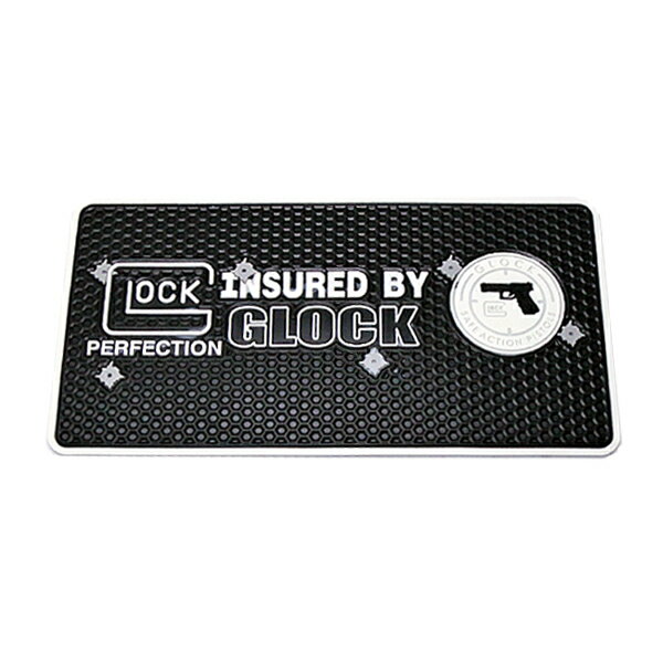 グロック GLOCK ロゴ 滑り止めシート 13.5cm×26cm ■ 滑り止めマット ノンスリップマット スマホ コイン..