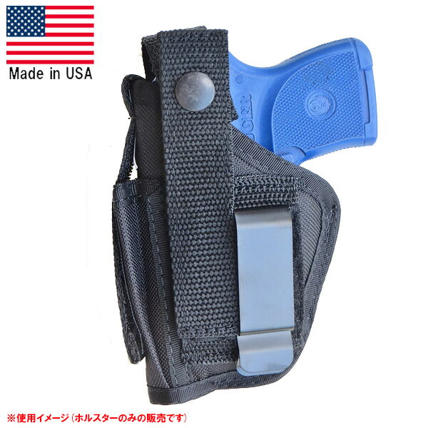 ルガー LCP LCP2 /トーラス TCP 380 PT738対応 IWB ベルトループ ホルスター 両利き用 ブラック ■ 実物用 Federal Holsterworks ミリタリー ruger taurus アメリカ製