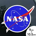 【在庫あり 即納】【NASA】USA スペース コスモ ロゴ ステッカー 大サイズ【デカール 多目的シール カーステッカー 】