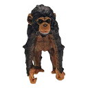 ベビー チンパンジー オブジェ 高さ50cm ■ 類人猿 動物 置物 フィギュア インテリア 雑貨 庭 飾り