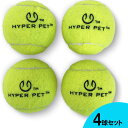 ハイパーペット 犬用 テニスボール 4球セット 直径6cm ■ HYPER PET HYPER DOG ペット用品 テニス 犬 ボール