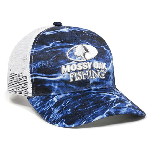 MOSSY OAK モッシーオーク マーリン メッシュキャップ ブルー ■ スナップバック 海 釣り フィッシング 帽子 野球帽 メンズ MOSSY OAK モッシーオーク マーリン メッシュキャップ ブルー ■ スナップバック 海 釣り フィッシング 帽子 野球帽 メンズ