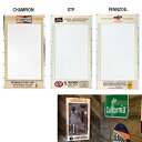 ディスプレイボード CHAMPION / STP / PENNZOIL 縦66cm×横37cm ■ チャンピオン ペンゾイル 壁面 収納 DIY ガレージ ディスプレイ フェンス アメリカン雑貨
