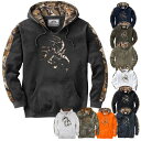 Legendary Whitetails レジェンダリーホワイトテイルズ メンズ リアルツリーカモ フード付きパーカー（Outfitter Hoodie） Mサイズ Lサイズ ■ 防寒 寒さ対策 アパレル 冬