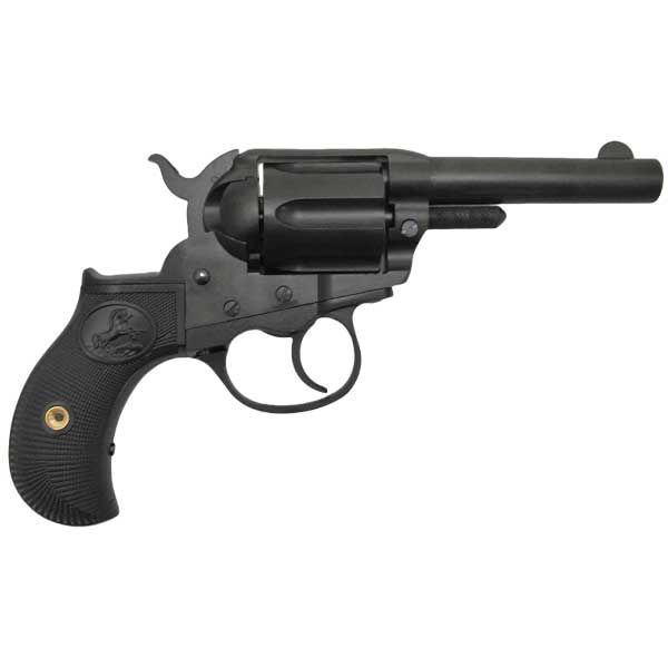 MANCAVE 【マンケイブ】のハートフォード 発火モデルガン 完成品 コルト ライトニング M1877 シェリフス 3.5インチ ヘビーウエイト ナチュラル仕様 ■ Hartford HWS HW ミリタリー 銃 ガン｜アングル2