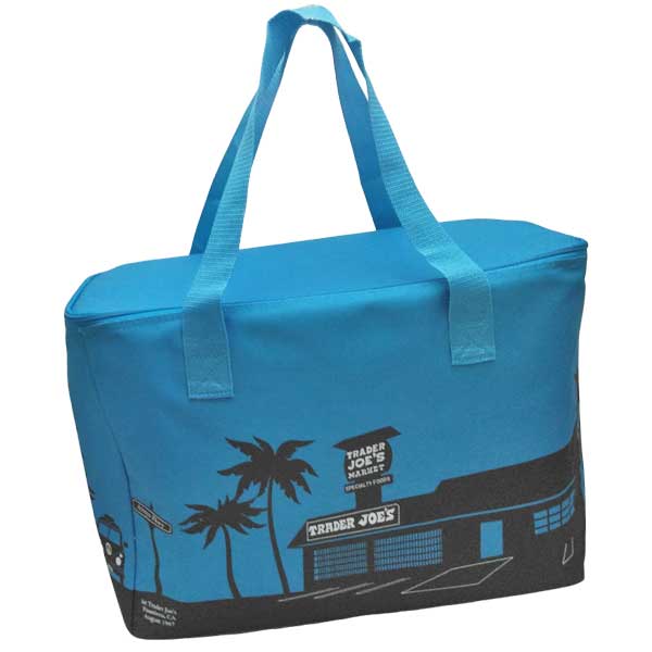 TRADER JOE'S トレーダージョーズ LARGE INSULATED BAG 大型保冷・保温バッグ ■ トレジョ 保冷温 保冷 保温 取っ手付き 手提げ トートバッグ ショッピングバッグ アメリカン雑貨のサムネイル