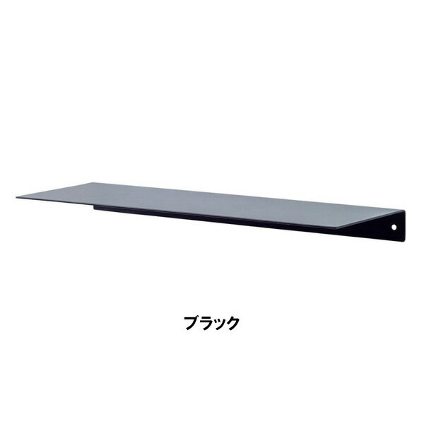 ポッシュリビング アイアン シェルフLサイズ ブラック/アンティークゴールド 横幅30cm×奥行10cm ■ POSH LIVING インテリア 雑貨 棚 収納 ラック DIY 鉄製 ディスプレイ おしゃれ 飾り棚 ウォールラック 壁面