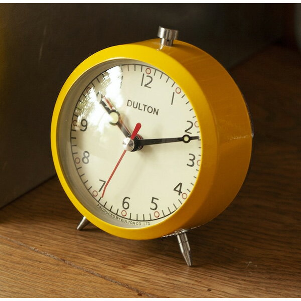 DULTON ダルトン アラームクロック 目覚まし時計 置き時計 スチール製 100-053Q 全8色 おすすめ おしゃれ かわいい アナログ インテリア デザイン 人気 レトロ [3]