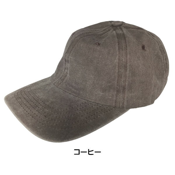 ウォッシュ加工 コットン キャップ カーキ / コーヒー / ネイビー / オレンジ / ブラック ■ 帽子 キャップ 野球帽 無地 アメカジ くすみカラー