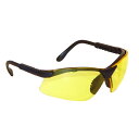 シューティンググラス (Revelation_RV0140ID)アンバーレンズ・ブラックフレーム眼鏡 保護用メガネ