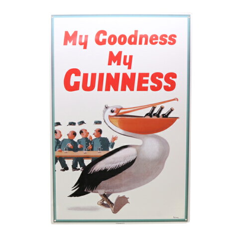 【ギネスビール】My Goodness My Guinness【ブリキ看板】【インテリア 壁掛け】