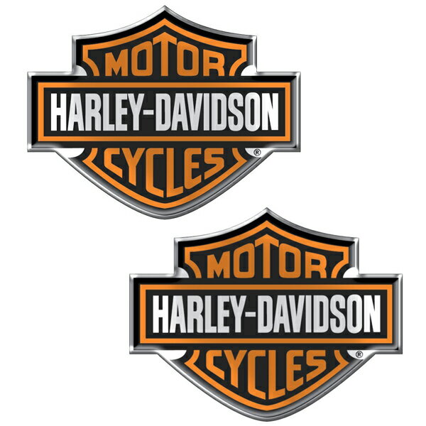 【インテリア・雑貨】ハーレーダビットソン バー&シールドロゴ エンブレムデカール【Harley-Davidson】..