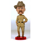 Royal Bobbles ロイヤルボブルズ セオドア・ルーズベルト Theodore "Teddy" Roosevelt ボビングヘッド ■ 首振り 人形 フィギュア 大統領