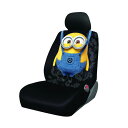 【再入荷】 ミニオンズ 自動車用シートカバー&ヘッドレストカ...