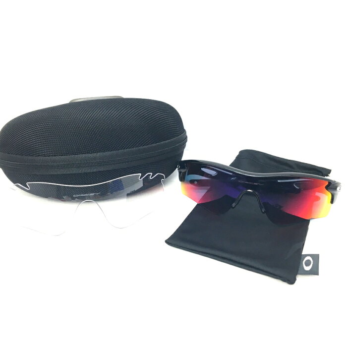 【中古】【付属品あり】【メンズ】OAKLEY RADARLOCK オークリー レーダーロック バイク ロードサイクル カラー：BLACK ブラック 黒 万代Net店