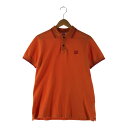 【中古】【メンズ】STUDIO D'ARTISAN ステュディオ ダ ルチザン POLO SHIRT 刺繍入り 鹿の子 ポロシャツ 半袖シャツ サイズ:S カラ...
