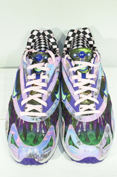 【中古】【美品】NIKE ナイキ ZM STREAK SPECTRUM PLUS PREM ズーム ストリーク スペクトラム プラス AR1533-500 COURT PURPLE/LT POISON GREEN コートパープル/ライトポイズングリーン サイズ27cm メンズ スニーカー 万代Net店