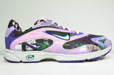 【中古】【美品】NIKE ナイキ ZM STREAK SPECTRUM PLUS PREM ズーム ストリーク スペクトラム プラス AR1533-500 COURT PURPLE/LT POISON GREEN コートパープル/ライトポイズングリーン サイズ27cm メンズ スニーカー 万代Net店