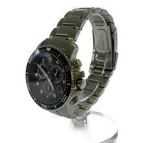 【中古】【メンズ】CITIZEN Promaster E610-S062926 シチズン プロマスター エコドライブ 10気圧防水 リストウォッチ 腕時計 サイズ：下記参照 カラー：SILVER×BLACK 万代Net店