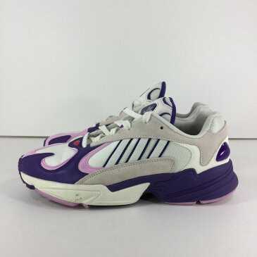 【中古】【メンズ】adidas × DRAGON BALL Z YUNG-1 FRIEZA D97048 アディダス ドラゴンボール コラボ ヤングワン フリーザ スニーカー サイズ：26.5cm US 8.5 カラー：CLOWHI/UNIPUR/CLELIL 万代Net店