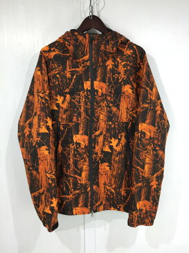 【中古】【メンズ】XLARGE × Columbia DECRUZ SUMMIT JACKET PM3372 エクストララージ コロンビア 別注 コラボ デクルーズサミットジャケット ライトアウター ナイロンジャケット サイズ:XL カラー:ORANGE/BLACK 万代Net店