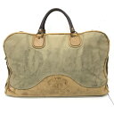 【中古】【メンズ】GHURKA TRAVELER BAG グルカ トラベラーバッグ カバン サイズ:約40×62×24cm カラー:BEIGE 万代Net店