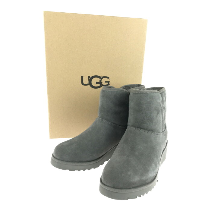 【中古】【レディース】UGG KRISTIN MOUTON BOOTS 1012497 アグ クリスティン ムートンブーツ 靴 サイズ：22cm US 5 カラー：GRAY 万代Net店