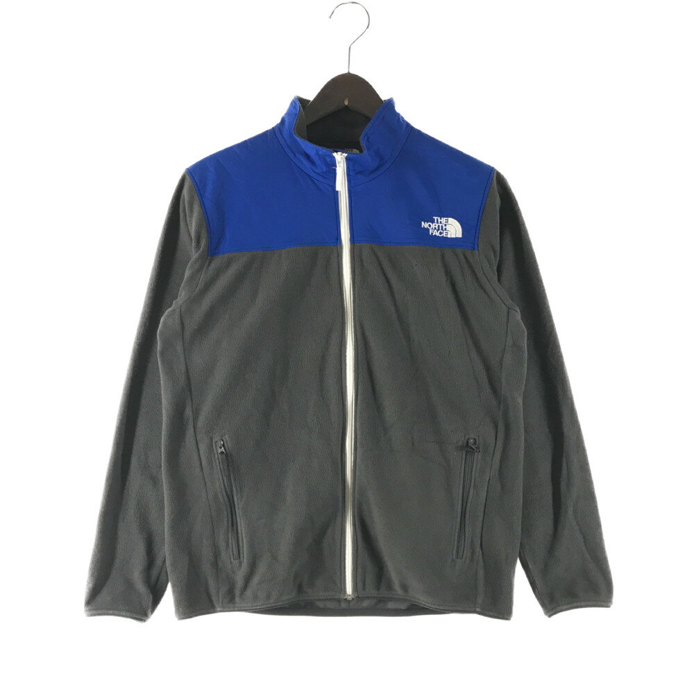 【中古】【メンズ】THE NORTH FACE MOUNTAIN VERSA MICRO JACKET NL21404 ザ ノースフェイス マウンテン バーサ マイクロ ジャケット フリースジャケット マウンテンパーカー アウター サイズ：M カラー：GRAY/BLUE 万代Net店