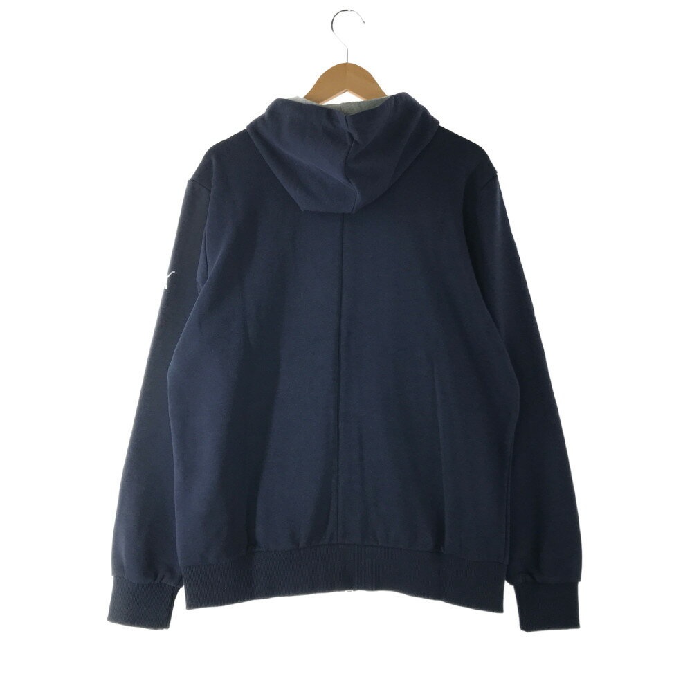 【中古】【メンズ】PUMA Rad Bull RACING FULL ZIP PARKA 573438-11 プーマ レッドブルレーシング フルジップ パーカー サイズ：L カラー：NAVY 万代Net店