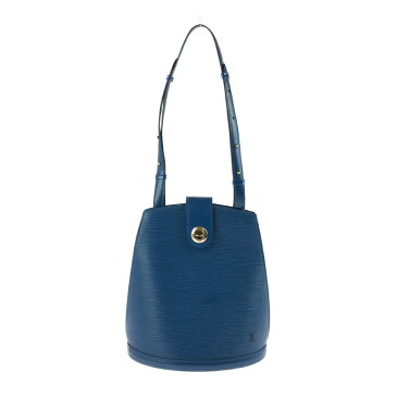 【中古】【レディース】LOUIS VUITTON エピ クリュニー M52255 ルイ・ヴイトン カバン ショルダーバッグ サイズ:約28.5×26×17cm カラー:トレドブルー 万代Net店