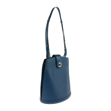 【中古】【レディース】LOUIS VUITTON エピ クリュニー M52255 ルイ・ヴイトン カバン ショルダーバッグ サイズ:約28.5×26×17cm カラー:トレドブルー 万代Net店