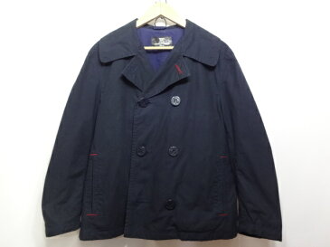 【中古】 HYSTERIC GLAMOUR ヒステリックグラマー Pコート コート ジャケット コットンジャケット TYPE-HG メンズ ブラック SIZE:S 送料無料 万代Net店