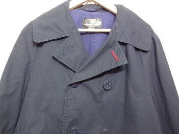 【中古】 HYSTERIC GLAMOUR ヒステリックグラマー Pコート コート ジャケット コットンジャケット TYPE-HG メンズ ブラック SIZE:S 送料無料 万代Net店
