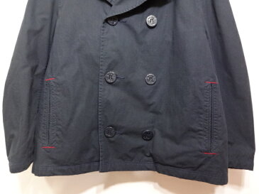 【中古】 HYSTERIC GLAMOUR ヒステリックグラマー Pコート コート ジャケット コットンジャケット TYPE-HG メンズ ブラック SIZE:S 送料無料 万代Net店