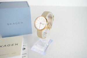 商品画像：万代Net店で人気の【中古】【レディース】SKAGEN スカーゲン SKW2644 腕時計 カラー：BEIGE 万代Net店