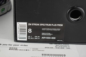 【中古】【メンズ】NIKE ナイキ ZM STREAK SPECTRUM PLUS PREM ズーム ストリーク スペクトラム プラス プレミアム スニーカー サイズ：26cm カラー：VARIETY 型番：AR1533-500 万代Net店