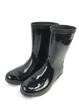 【中古】【レディース】UGG アグ レインブーツ 長靴 サイズ:25cm カラー:ブラック 万代Net店