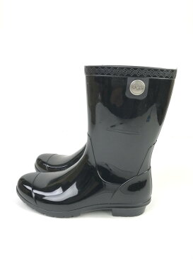 【中古】【レディース】UGG アグ レインブーツ 長靴 サイズ:25cm カラー:ブラック 万代Net店