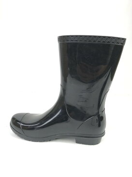 【中古】【レディース】UGG アグ レインブーツ 長靴 サイズ:25cm カラー:ブラック 万代Net店