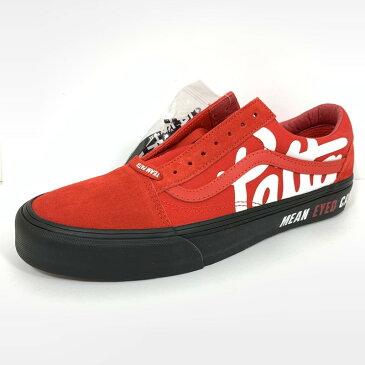 【美中古品】【メンズ】VANS UA × Patta ヴァンズ × パタ OLD SKOOL VLT LX Patta UA オールドスクール VN0A4BVF5X81 シューズ 靴 スニーカー USAモデル アメリカモデル コラボ ULTRACUSH サイズ：27.5cm カラー：レッド 赤 万代Net店