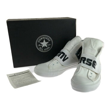 【中古】【メンズ】CONVERSE コンバース ALL STAR 100 BIGGORE SLIP HI オールスター100 ビッグゴア スリップ ハイ 1CL038 スニーカー 靴 サイズ:27.5cm US 9 カラー:ホワイト 万代Net店