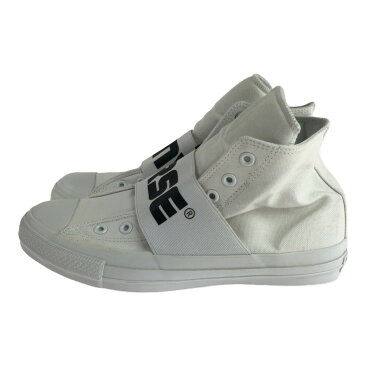 【中古】【メンズ】CONVERSE コンバース ALL STAR 100 BIGGORE SLIP HI オールスター100 ビッグゴア スリップ ハイ 1CL038 スニーカー 靴 サイズ:27.5cm US 9 カラー:ホワイト 万代Net店